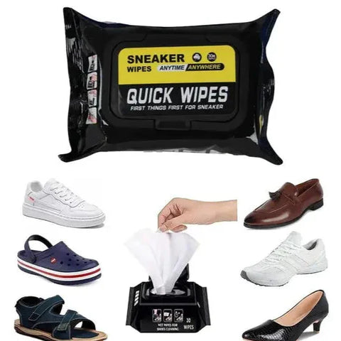 Quick Clean Shoe Wipes